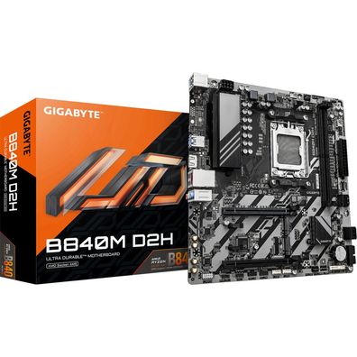 Gigabyte B840M D2H, (B840, M5, ATX, DR5)