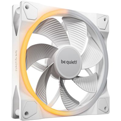 be quiet! Lüfter 140 * 140 * 25, Light Wings PWM Reverse White