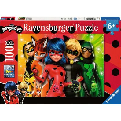 Kinderpuzzle - Ladybug En Mission (100 Teile)