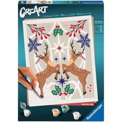 Creart Adults Trend - Weihnachtlicher Hirsch