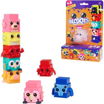 Bloxies Spielfiguren Serie 2 (4Er-Pack) (Sortierter Artikel, 4 Figuren)