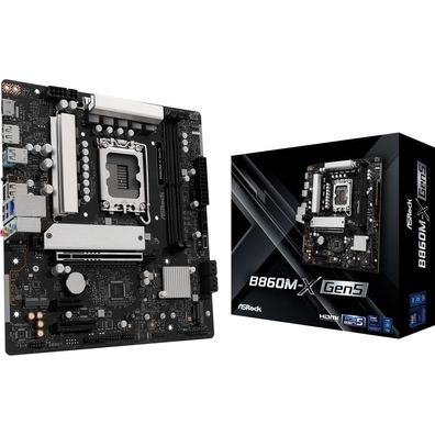 ASRock B860M-X R2.0, 1851 mATX HDMI/DP, DDR5