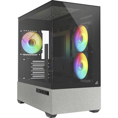 Sharkoon Sharkoon Gehäuse MK7 ARGB mATX 2xGlas schwarz