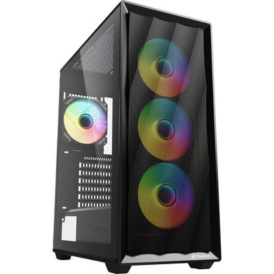 Sharkoon Sharkoon Gehäuse VK4 ARGB ATX 1xGlas schwarz