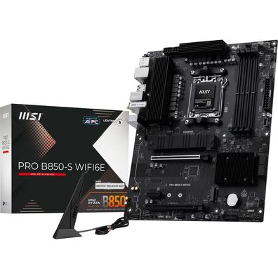 MSI Pro B850-S Wifi6E, (B850, M5, TX, DR5)