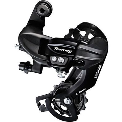 Schaltwerk Shimano Tourney RD-TY300, schwarz, 6/7fach, Direktmontage, Shimano,