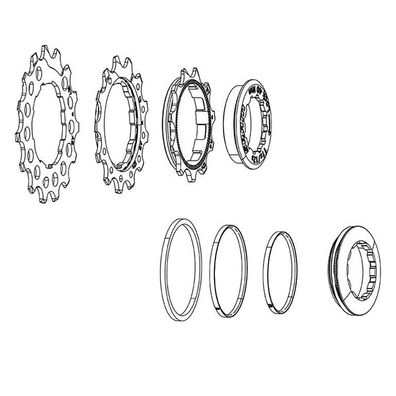 SRAM Ersatz Für PG-1231, Ritzel Set, 11-12-13 Zähn inkl. Verschlu