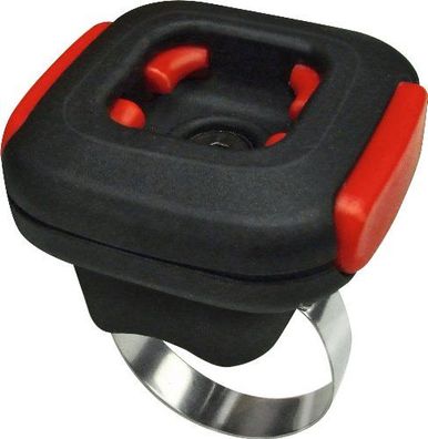 RIXEN &amp; KAUL Quad Adapter Belastbar bis 1 kg, schwarz