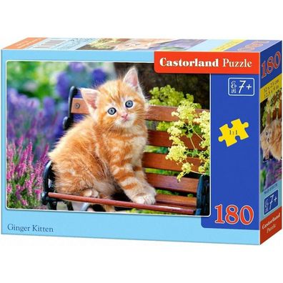 Castorland Puzzle Ingwer-Kätzchen 180 Teile
