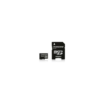 Transcend SD microSD Card 16GB Transcend SDHC UHS1 w/adapter