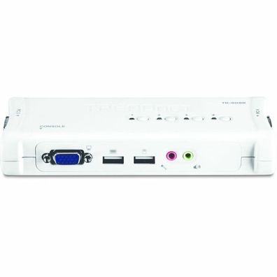 TRENDnet KVM 4-Port USB Switch Kit mit Audio
