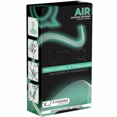 Air Latex Free Kondom für Frauen 3 Stück