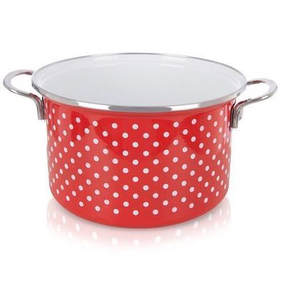 TECKA emaillierter Topf 22 cm, 4 l