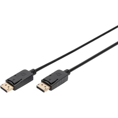 Digitus DisplayPort Anschlusskabel 10m FullHD schwarz