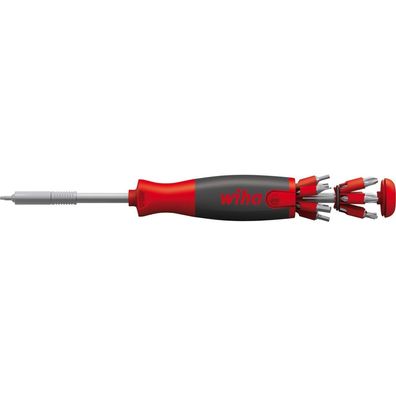 Schraubendreher mit Bit Magazin LiftUp 26one (schwarz/rot, 14-teilig, magnetisch)