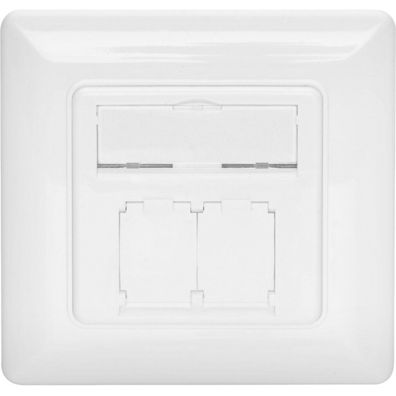 Digitus Keystone Frontplatte für Keystone Module 80x80 Rahme