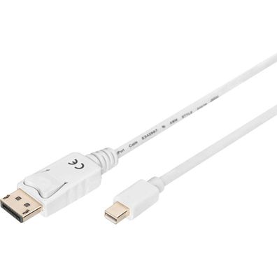 Digitus DisplayPortKabel miniDP -> DPort St/St 3.0m 1.2 Polybeutel