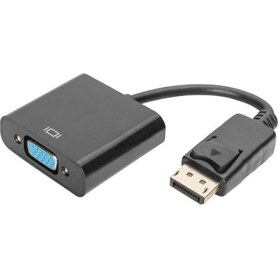 Digitus DisplayPortKabel DPort -> HD15 St/Bu 0.15m bulk