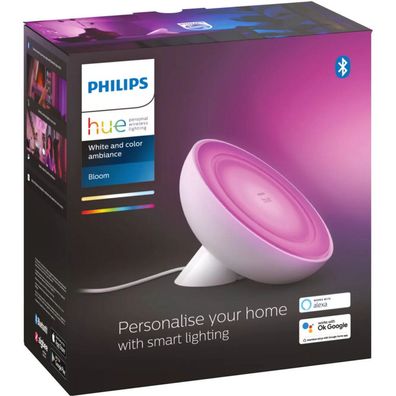 Philips Hue Bloom LED Tischleuchte weiß