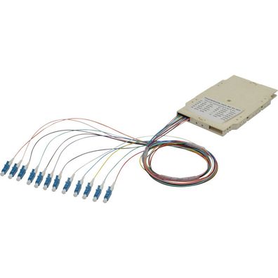 Digitus Spleißkassette m.12 Pigtails, ormontiert, C(APC), S2
