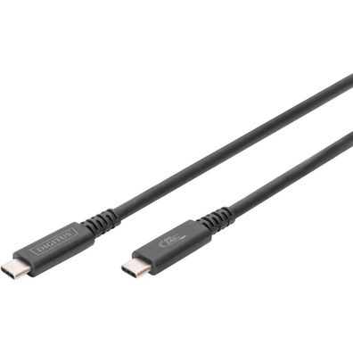 Digitus USB 4.0 Typ-C Anschlusskabel 0,8m, 8K