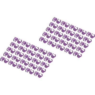 Digitus Farbclips für Patchkabel -, Violett