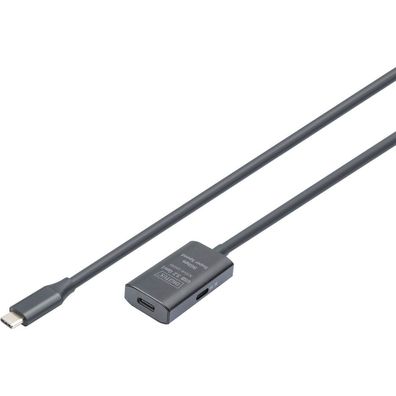 Digitus Verlängerungskabel USB-C-> USB-C St./Bu. 5G, 5,00m
