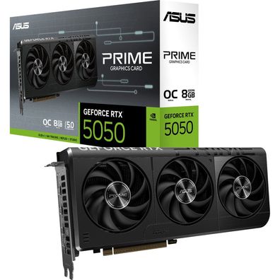 Geforce Rtx 5050 Prime Oc 8Gb (Dlss 4, 3X Displayport, 1X Hdmi 2.1)