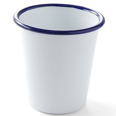 Weißer Emaillebecher 400ml Hendi 621332