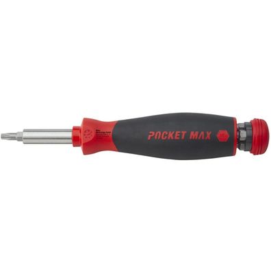 Wiha Bitmagazinschraubendreher WIHA PocketMax magnetic C6,3 mit 8 Bits
