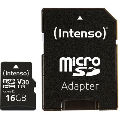 16 GB microSDHC (UHS-I U1, Class 10)