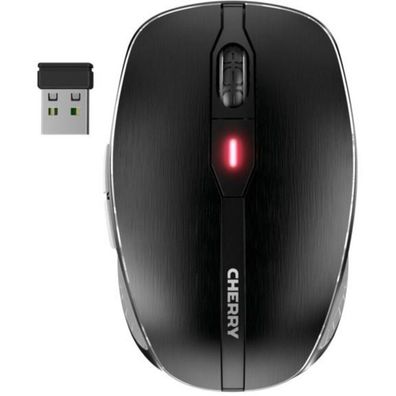 CHERRY MW 8C Advanced Maus kabellos schwarz, silber