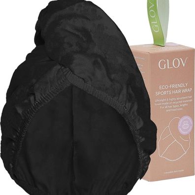 Towel Sport Black ( Hair Wrap)