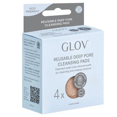 GLOV Moon Pads Original Fiber Make-up-Entfernerpads 4tlg
