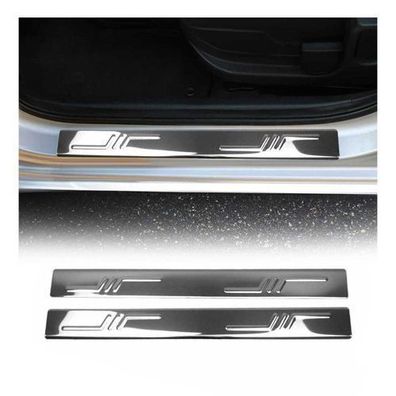 Einstiegsleisten Türschweller für Peugeot Boxer 2006-2024 Edelstahl Silber 2tlg