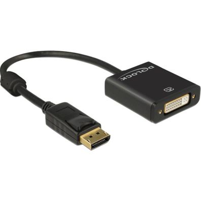 Delock DELOCK Displayport Adapter DP -> DVI(24 + 5) 4K Aktiv