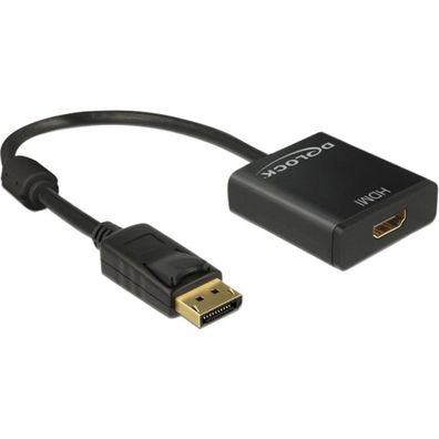 Delock DELOCK Displayport Adapter DP -> HDMI St/Bu 4K Aktiv