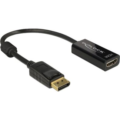 Delock DELOCK Displayport Adapter DP -> HDMI St/Bu 4K Passiv