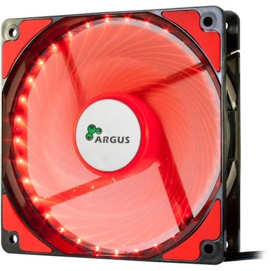 Inter-Tech Inter-Tech Lüfter 120 * 120 * 25 ARGUS L-12025 RD, rot