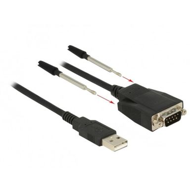 Delock DELOCK Adapter USB Type-A -> Seriell RS232 DB9-St ESD 35cm