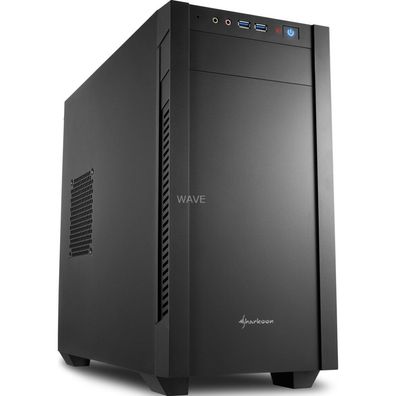 Sharkoon Gehäuse S1000 Micro-ATX1xMetallschwarz