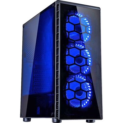 Inter-Tech Inter-Tech Geh CXC2 Gaming 3x120mm Lüfter Argus L-12025 blau