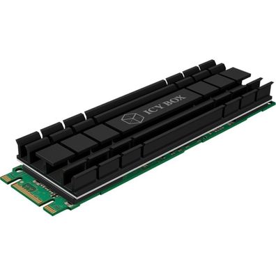 Icy Box Kühlkörper IcyBox SSD M.2 2280 IB-M2HS-701 black