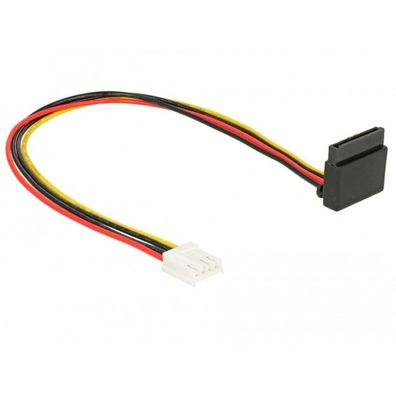 Delock DELOCK Kabel Power Floppy 4Pin Bu > SATA 15Pin Bu 0.30m