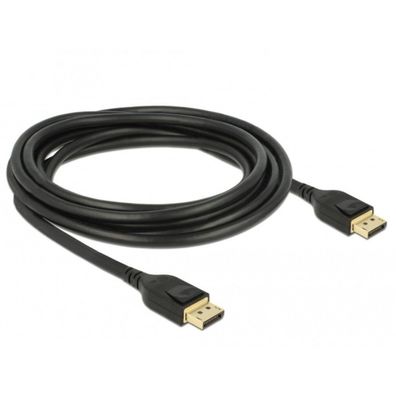 Delock DELOCK DisplayPort Kabel St > St 8K 60Hz 3.00m schwarz