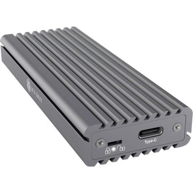 Icy Box Geh. IcyBox USB 3.1 Typ-C M.2 NVMe SSD Gehäuse extern