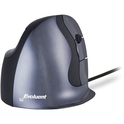 VerticalMouse D (schwarz/silber, Small, RH)