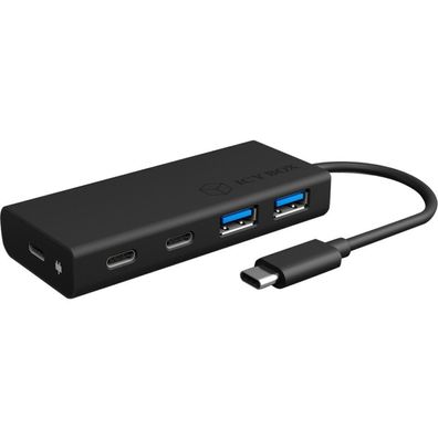 ICY BOX IB-HUB1426-CPD, USB-Hub (schwarz)