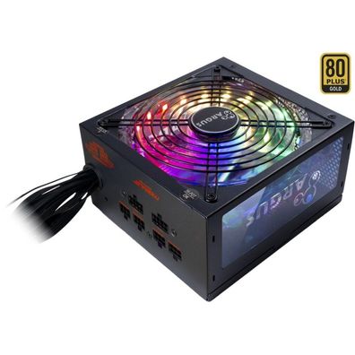 Inter-Tech Netzteil 650W Argus RGB-650CM II 140mm Lüfter retail