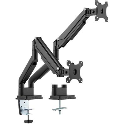 Universal Dual Monitorhalter (schwarz)